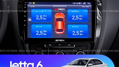 Trải nghiệm âm thanh DSP 32 kênh trên màn hình Gotech GT8 Max Volkswagen Jetta 2011 - 2018